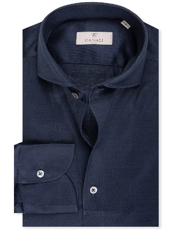 Jersey Shirt Navy Streetwear Style