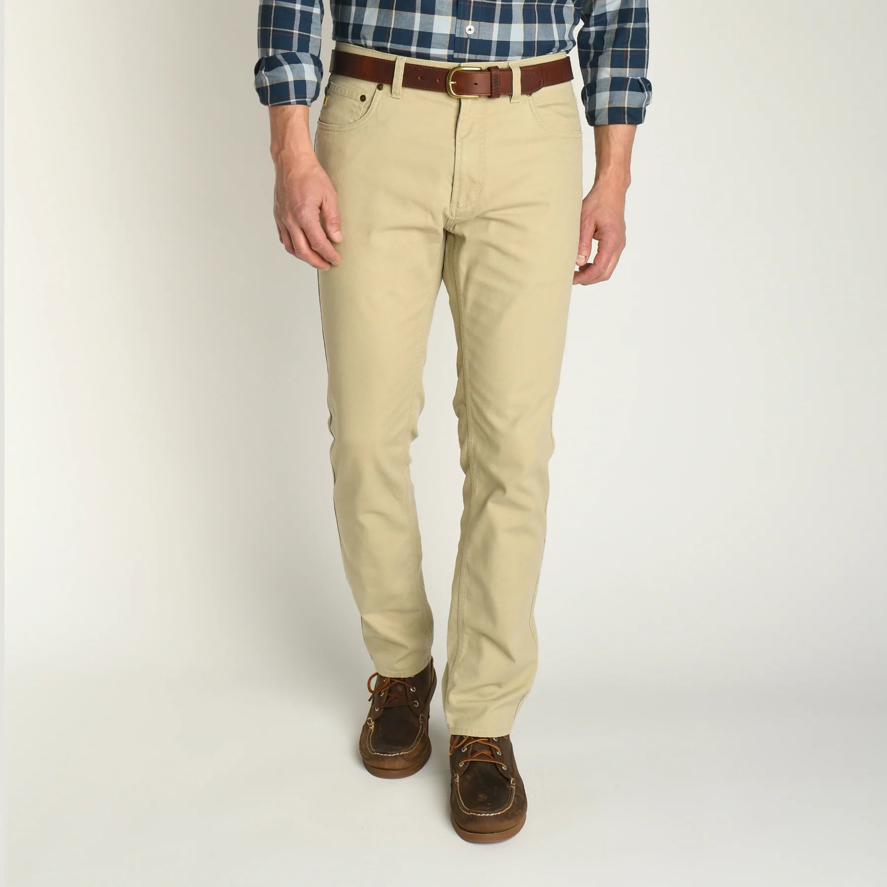 Duck Head Field Canvas Jean - Lymestone Luxurious Men's High