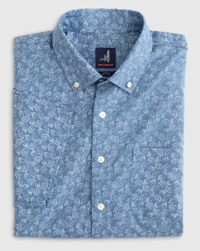 Johnnie-O Micah Button Up Sporty Men's Athleisure 