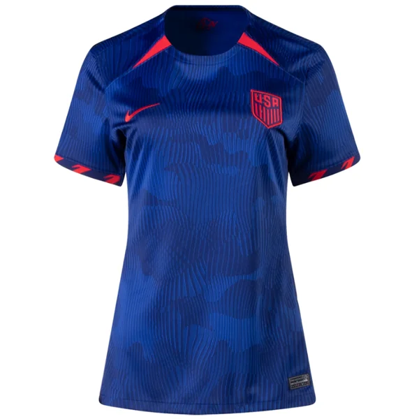 Nike Womens United States Away Jersey 23/24 (Hyper Royal/Loyal Blue)