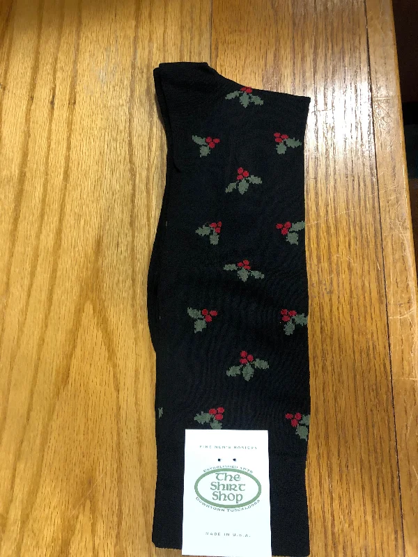 The Shirt Shop Socks (Christmas Holly) Bold Men's Animal