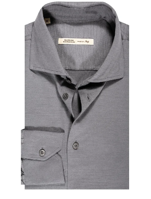 Suntory Jersey Shirt Grey Business