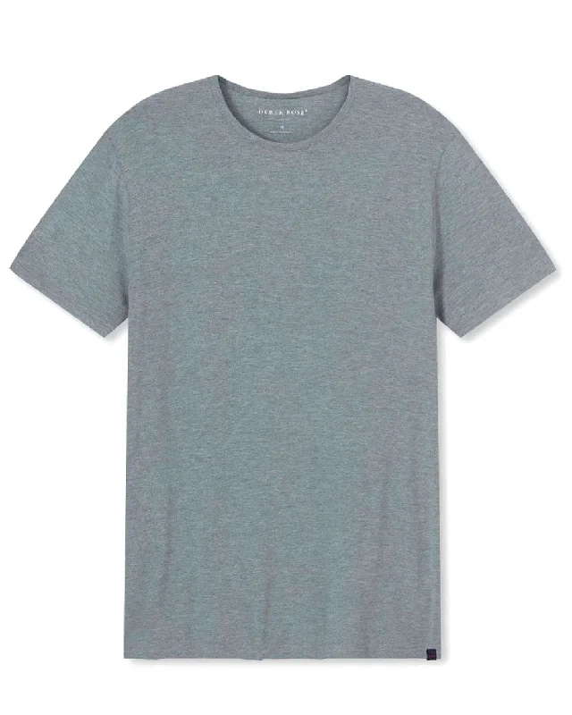 Marlowe Micro Modal Stretch Charcoal Minimalist Men's Casual 