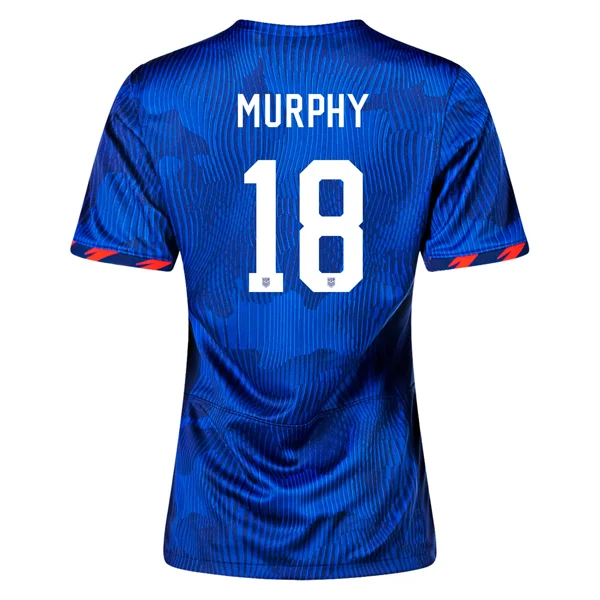 Nike Womens United States Casey Murphy 4 Star Away Jersey 23/24 w/ 2019 World Cup Champion Patch (Hyper Royal/Loyal Blue)