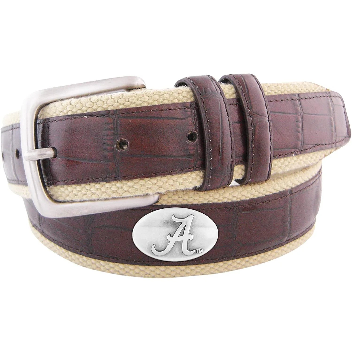Zeppro Concho Leather Croc with Buff Canvas Rugged Men's Outdoor 