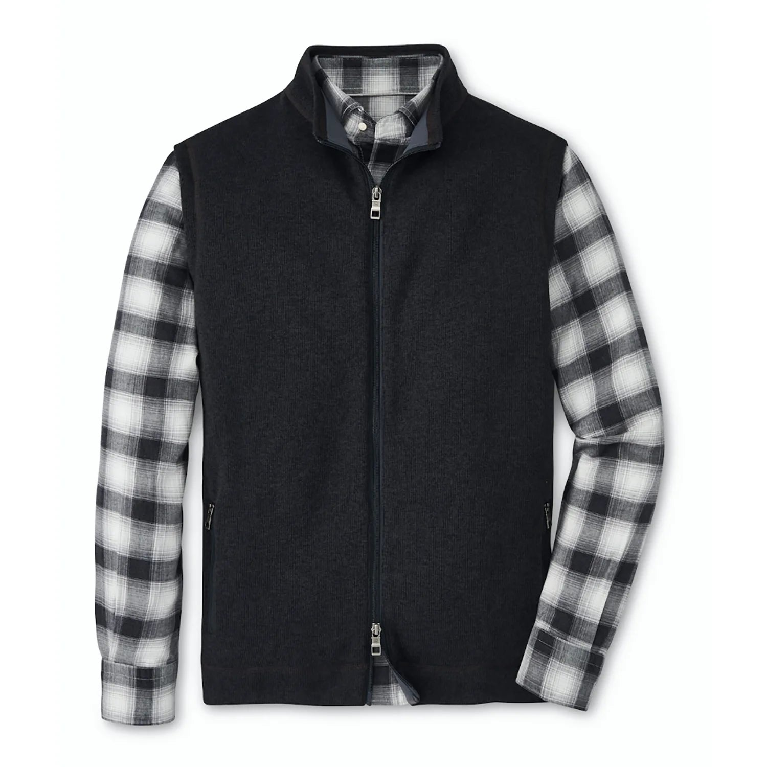 Peter Millar Sweater Fleece Vest (3 Colors) Bohemian Men's Free