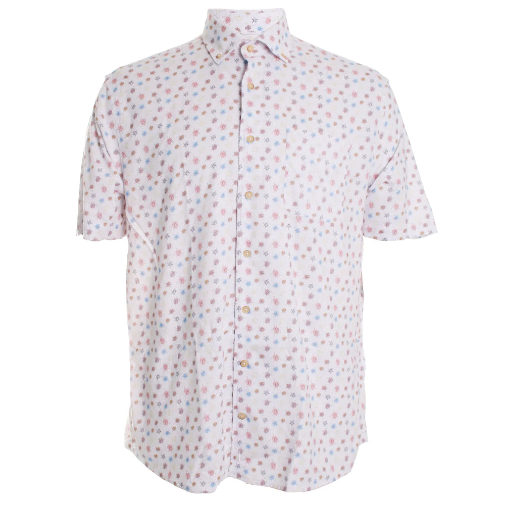Johnnie-O Crush SS Button Down Bohemian Men's Free