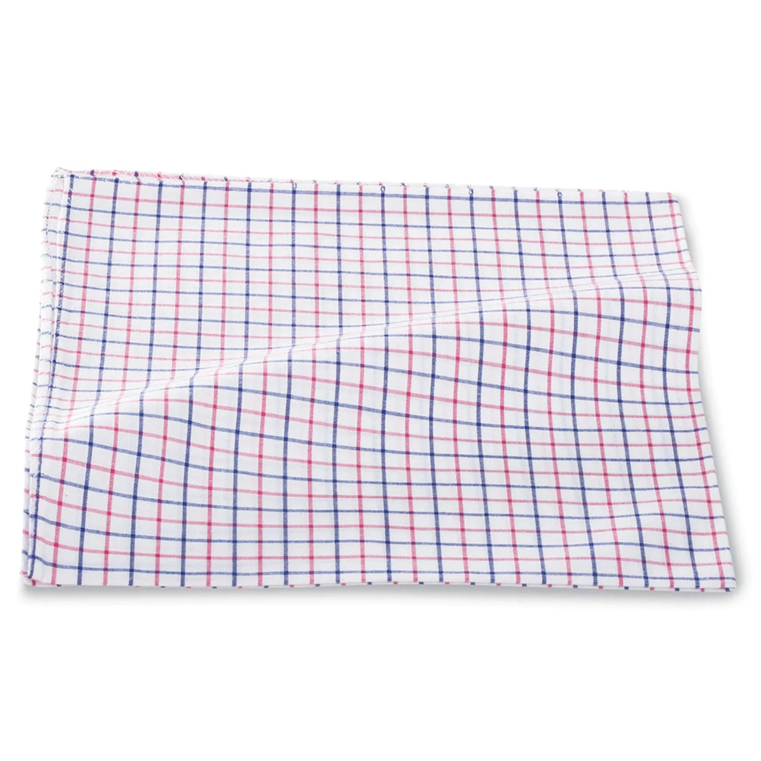 R. Hanauer Pocket Square - Navy/Red Tattersall Trendy Men's Bucket