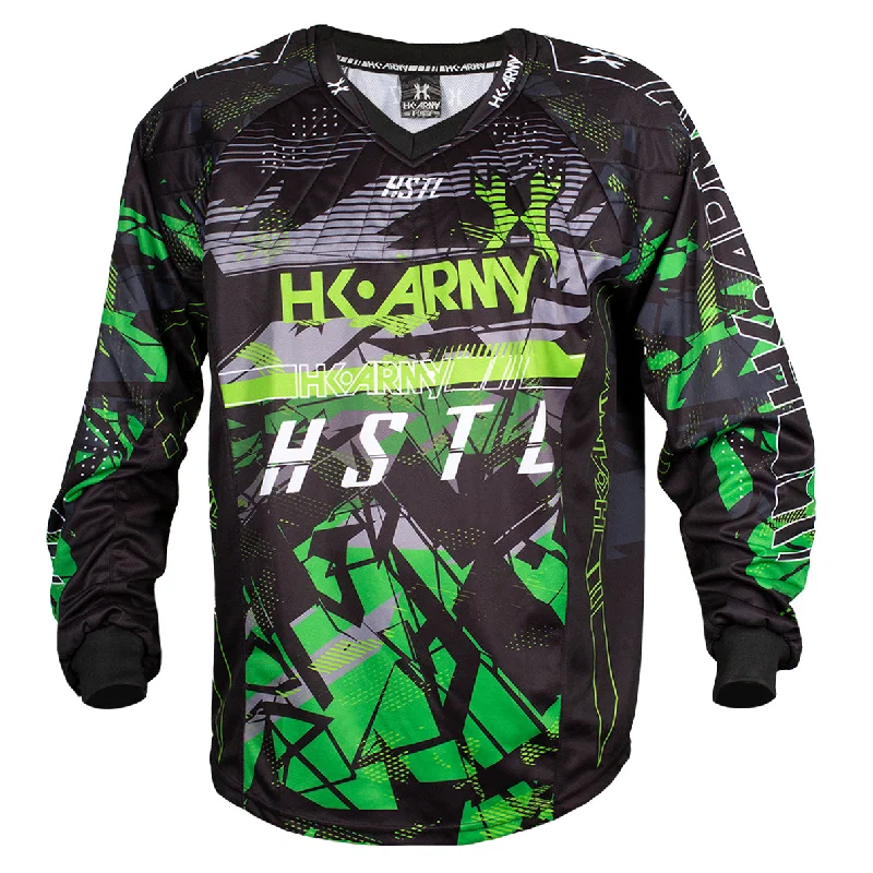 Youth HSTL Line Jersey - Slime - Green/Black