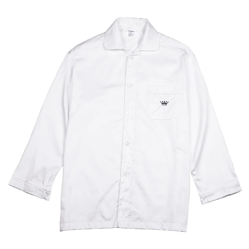 White Lounge Top Modern Men's Tech