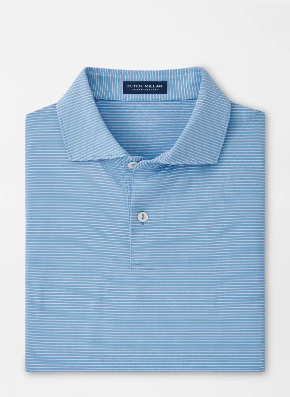 Peter Millar Indigo Polo Trendy Men's Scandinavian
