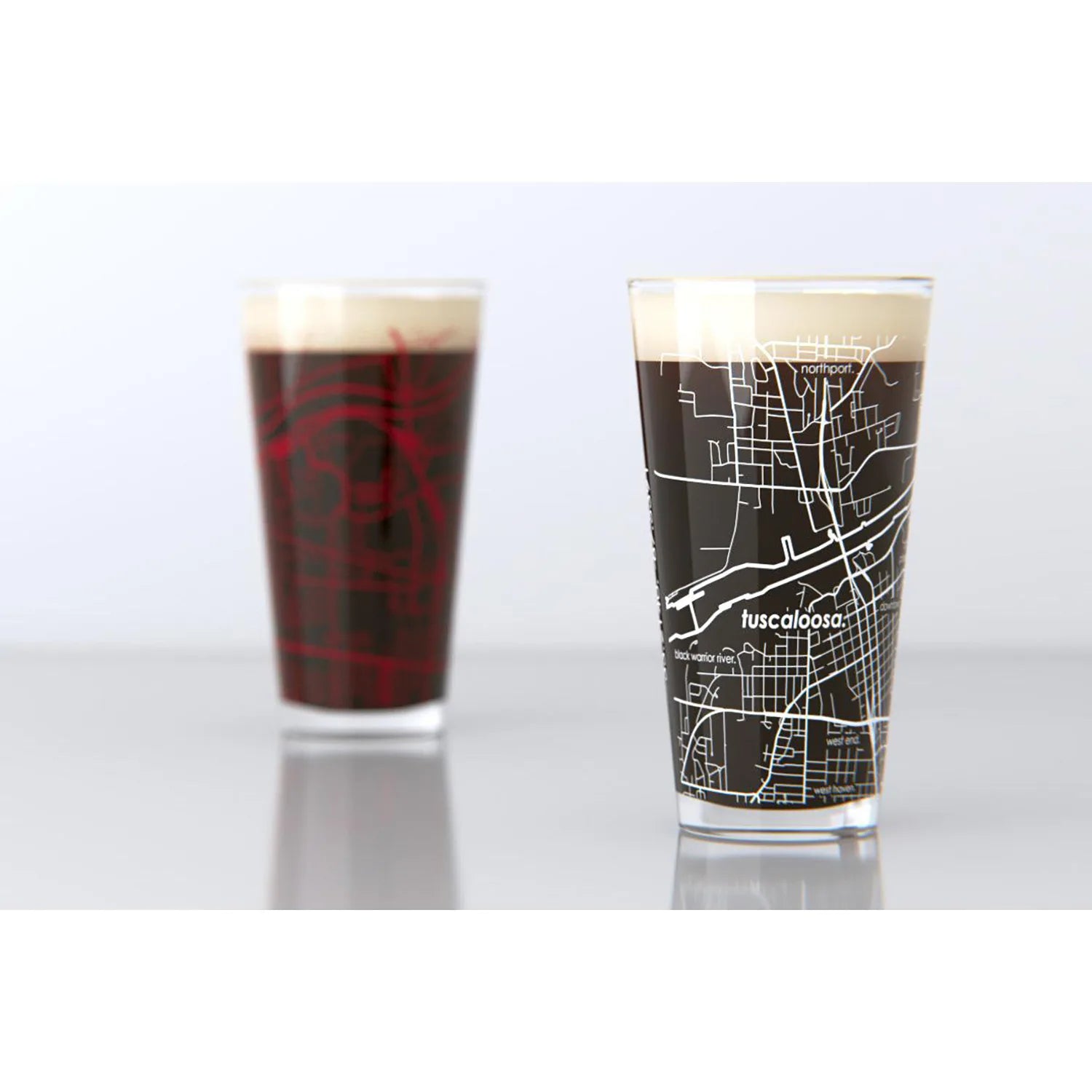 Tuscaloosa Pint Glass (2) Classic Men's Pin