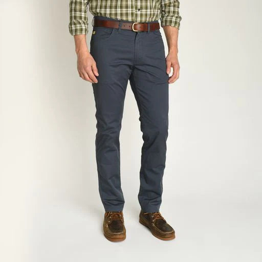 Duck Head Shoreline Pant - Washed Navy Bold Men's Statement