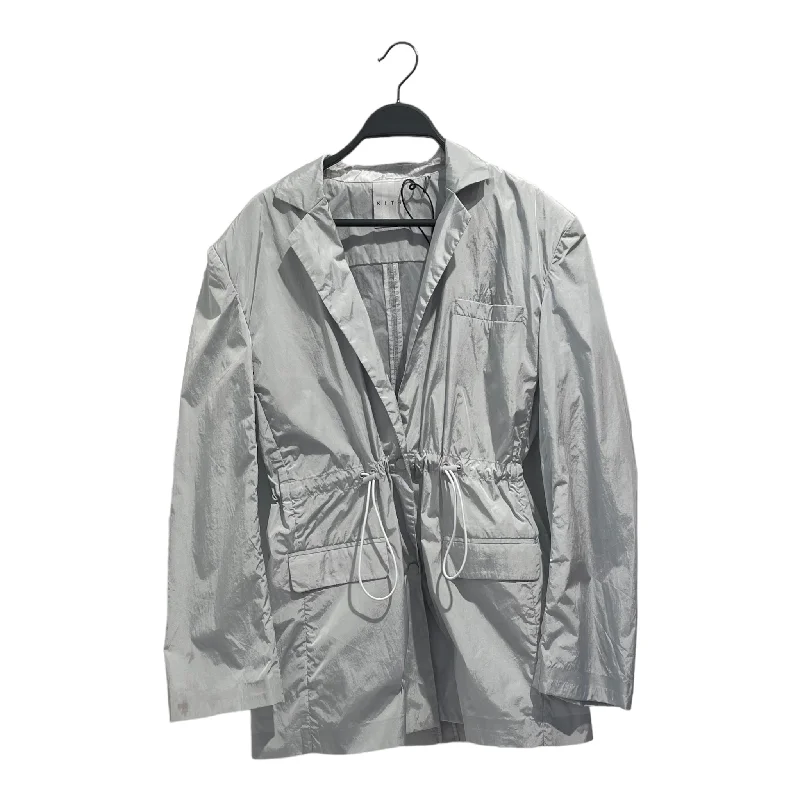 KITH/Windbreaker/S/Nylon/GRY/