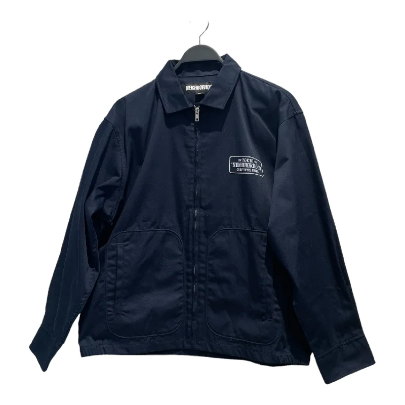 NEIGHBORHOOD/Jacket/M/Navy/Polyester/222TSNH-JKM03/222TSNH-JKM03