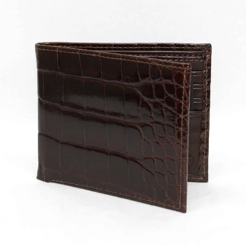 Torino Hornback Embossed Calf Billfold Wallets (2 Colors) Practical Men's Multi
