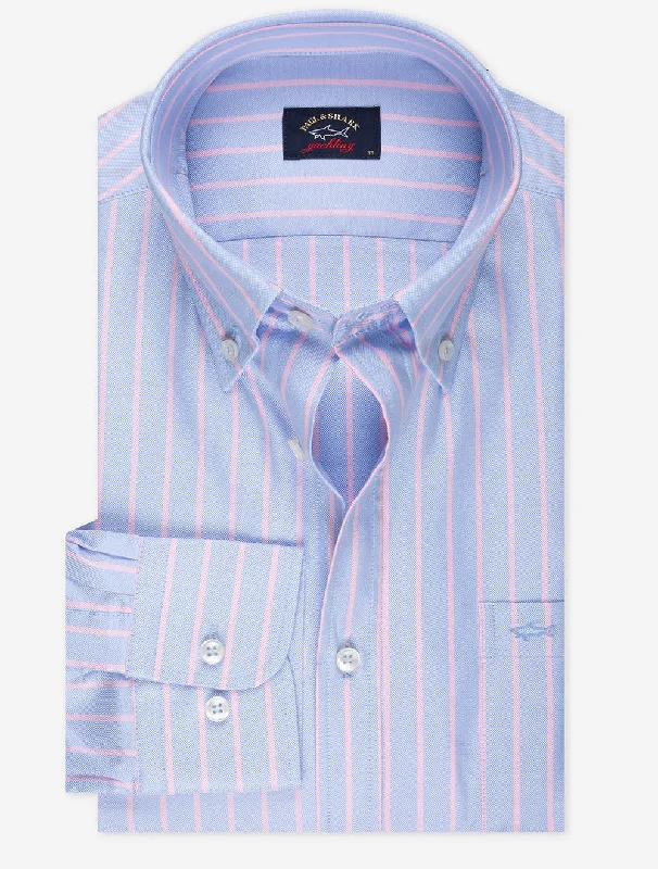 Buttondown Shirt Blue Modern Men's 