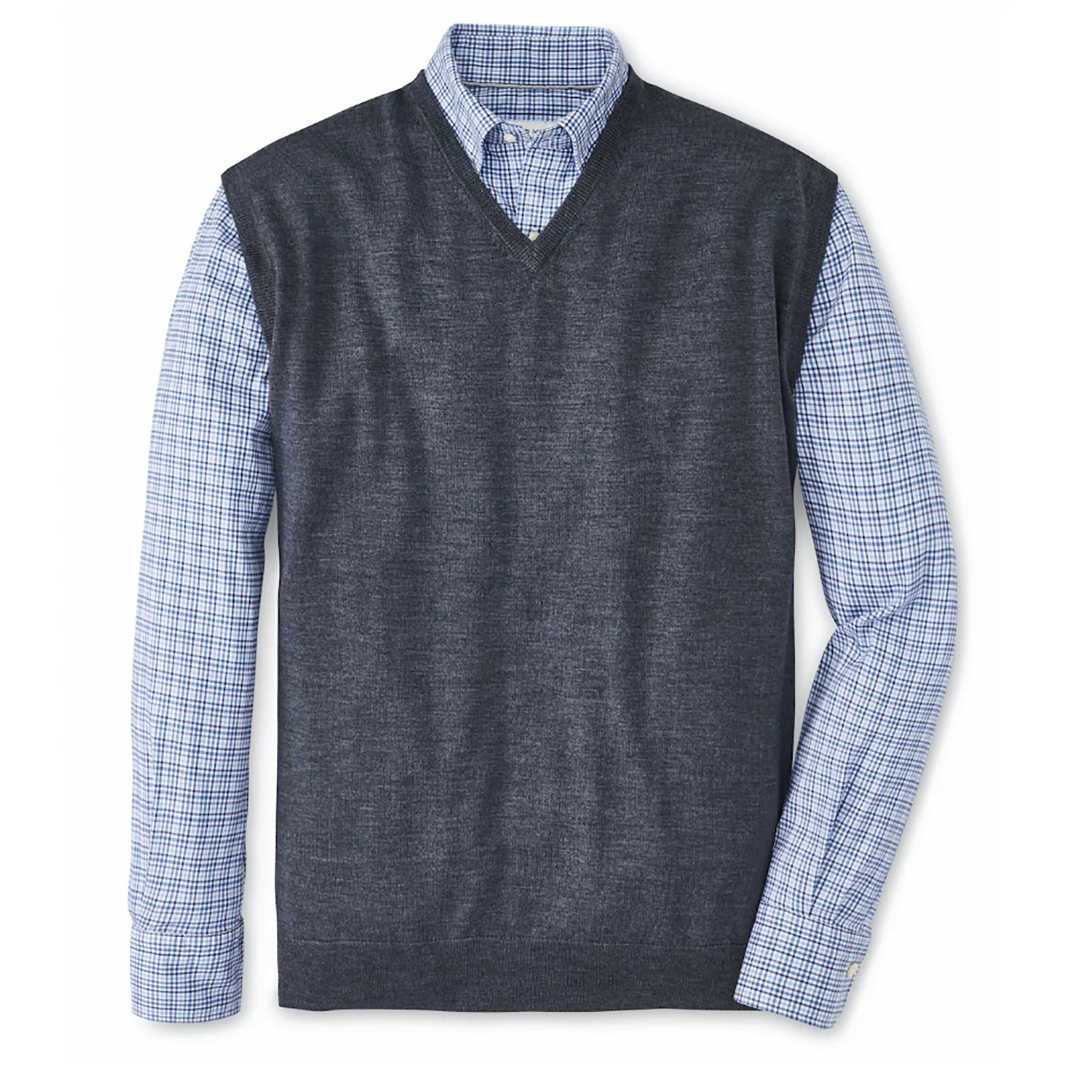 Peter Millar Autumn Crest V-Neck Vest (3 Colors) Refined Men's Classic 