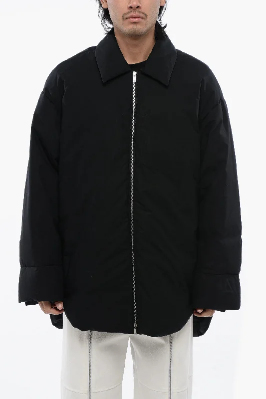 Jil Sander Zip Closure Down Jacket With Collar