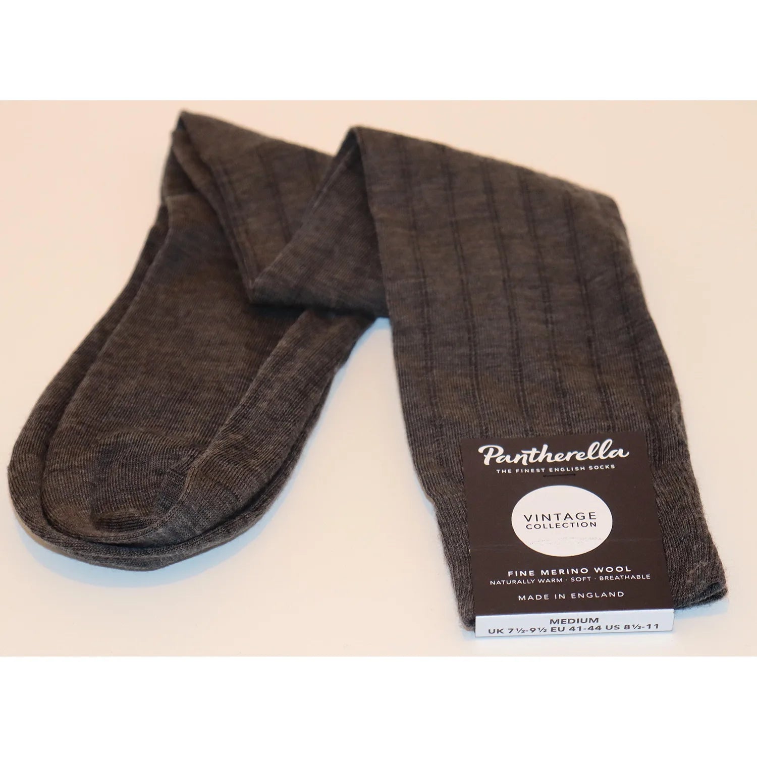 Pantherella Socks (Parfett Dark Grey Mix) Relaxed Men's Australian 