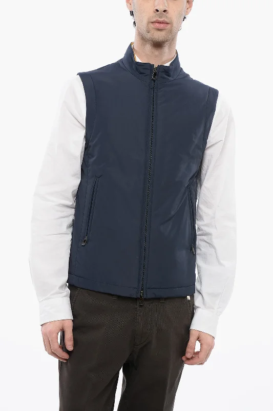 Corneliani Id Front Zipped Sleeveless Jacket