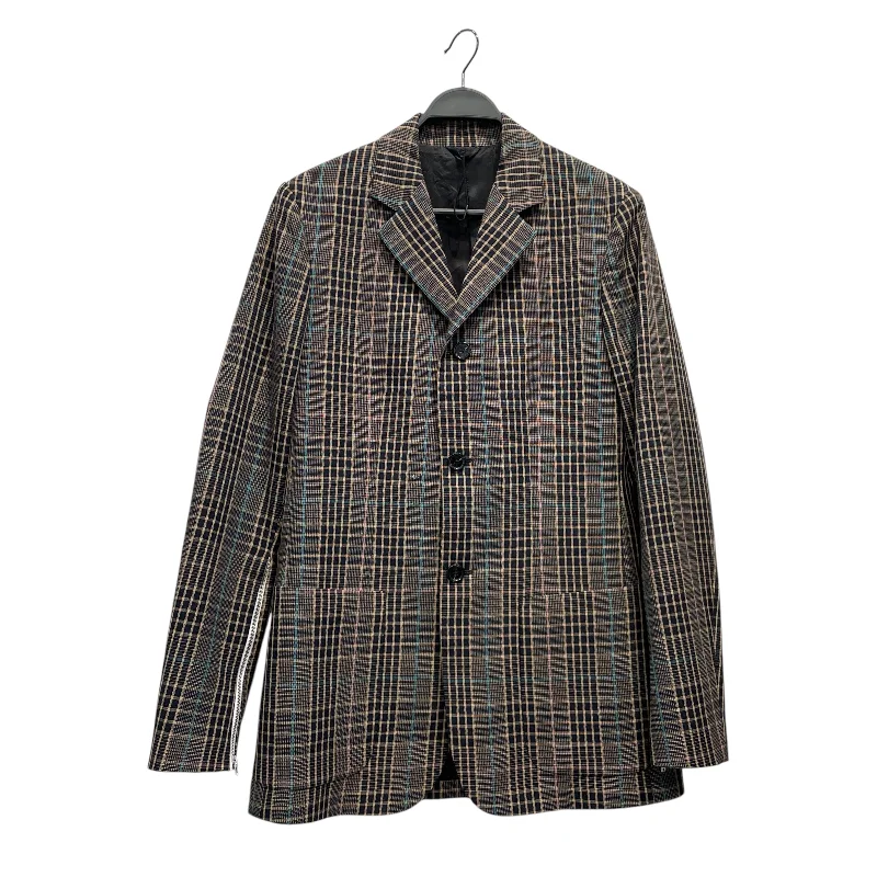 RAF SIMONS/Trench Coat/50/Cotton/BRD/Plaid/