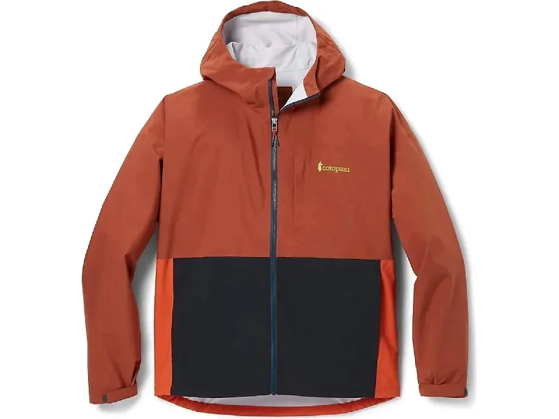 Men's Cielo Rain Jacket In Spice