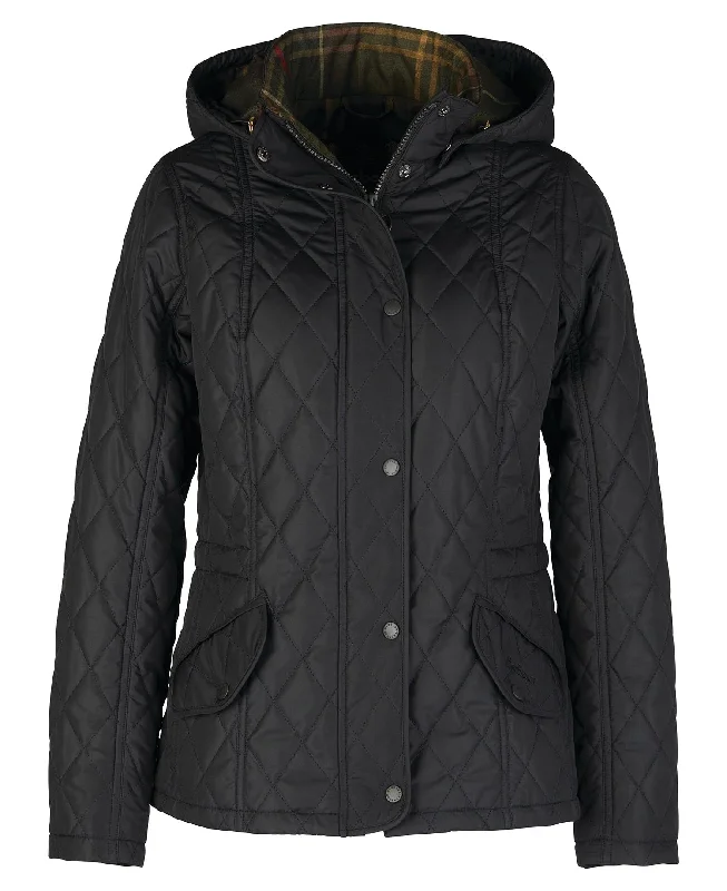 Women’s Barbour Millfire Quilt (Black) Tailored