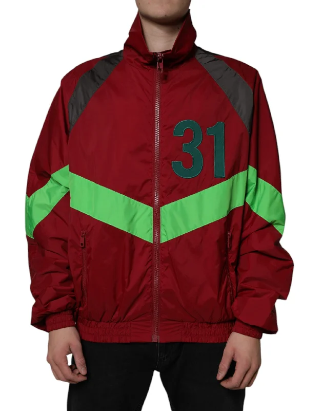 Dolce & Gabbana multi Nylon Full Zip Windbreaker Men's Jacket