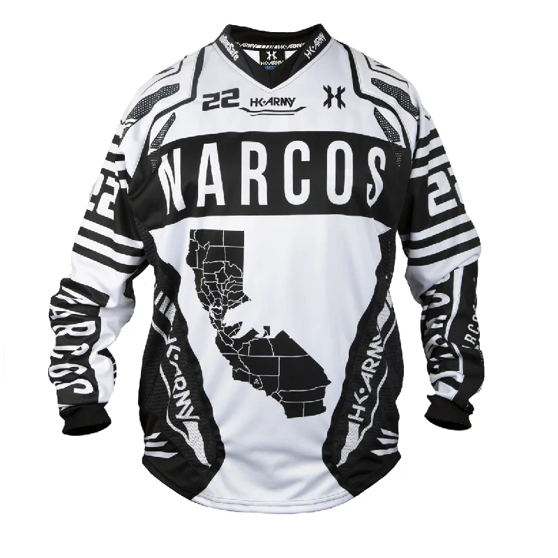 Narcos White Freeline Jersey