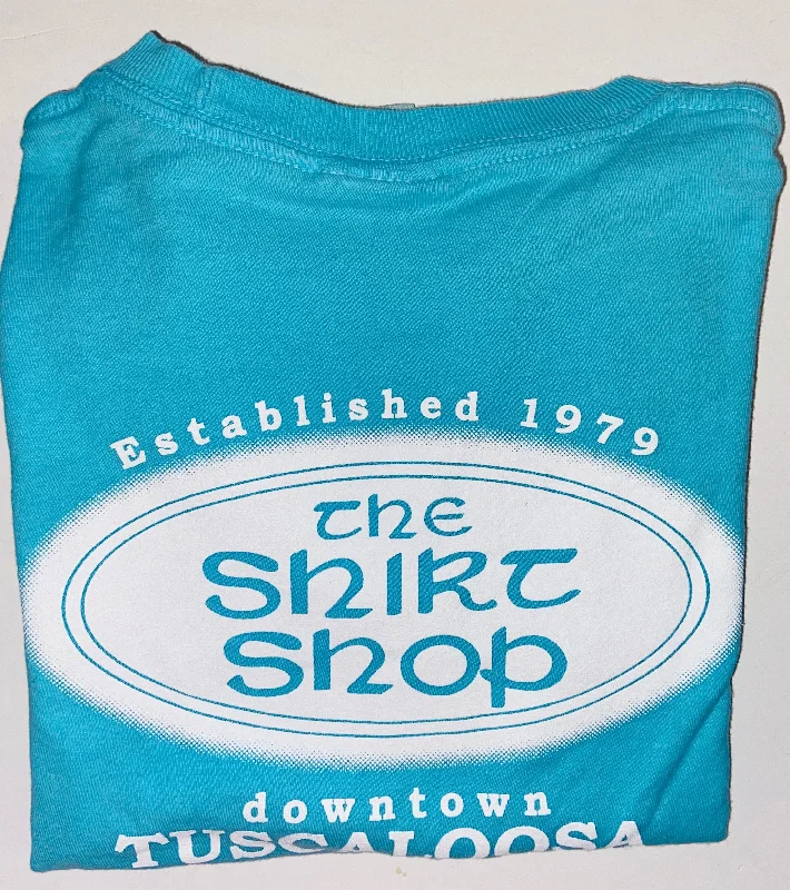 Lagoon Blue/White Font