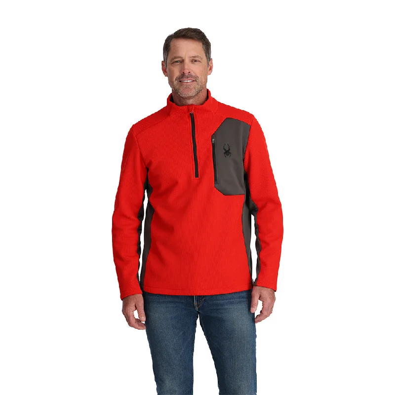 Mens Bandit Half Zip - Volcano