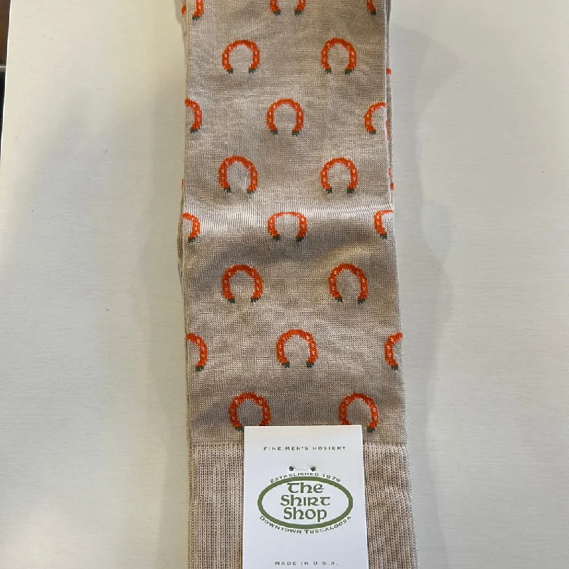 The Shirt Shop Horseshoe Socks (2 Colors) Polished Men's Silk