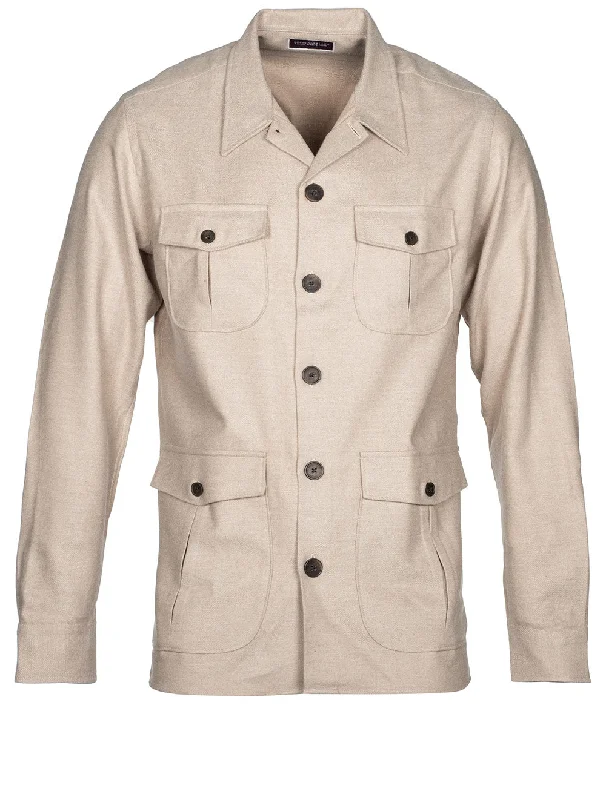Safari Shirt Beige Cool Men's Skate