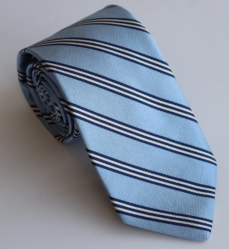 R. Hanauer Tie - Brooks Stripe (3 Colors) Sporty Men's Athleisure 