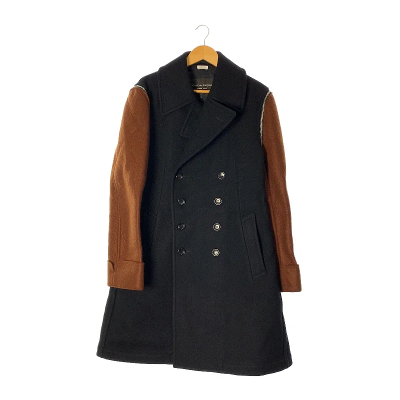 COMME des GARCONS HOMME PLUS/Coat/M/BLK/Wool/PJ-C006