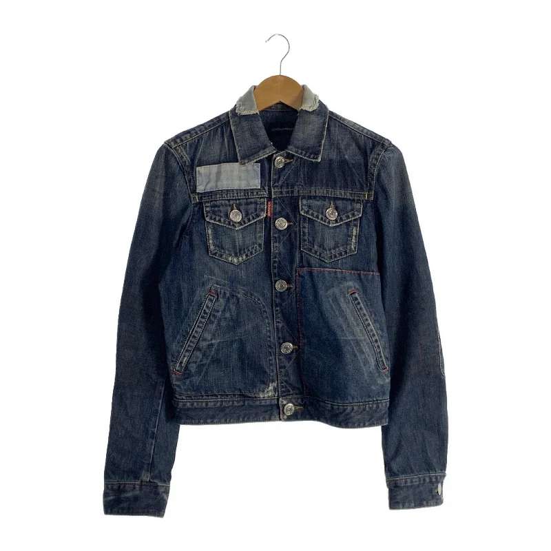 DSQUARED2/Denim Jkt/46/Indigo/Cotton/