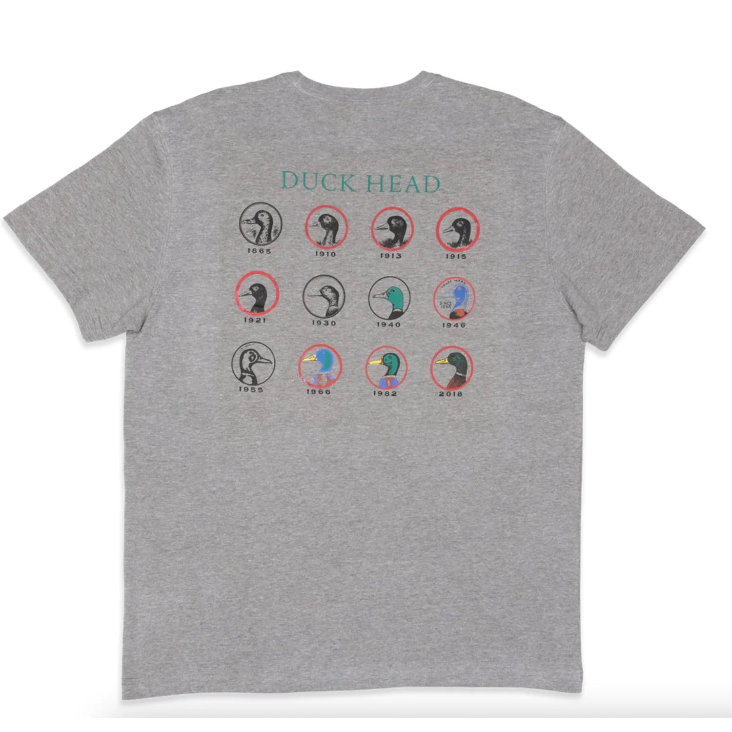 Duck Head Timeline T-Shirt (2 Colors) Streetwear Style