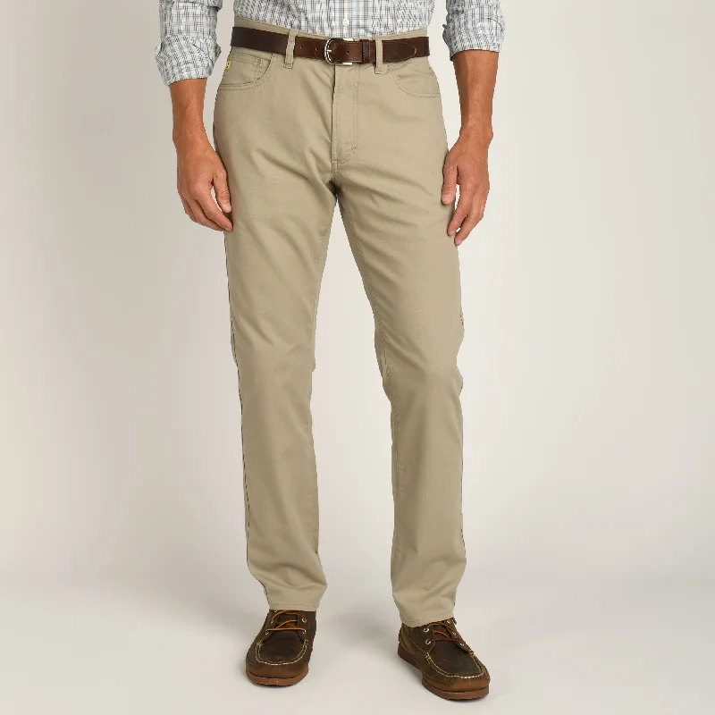 Duck Head Pinpoint Pant - Khaki Stylish Men's Tropical 