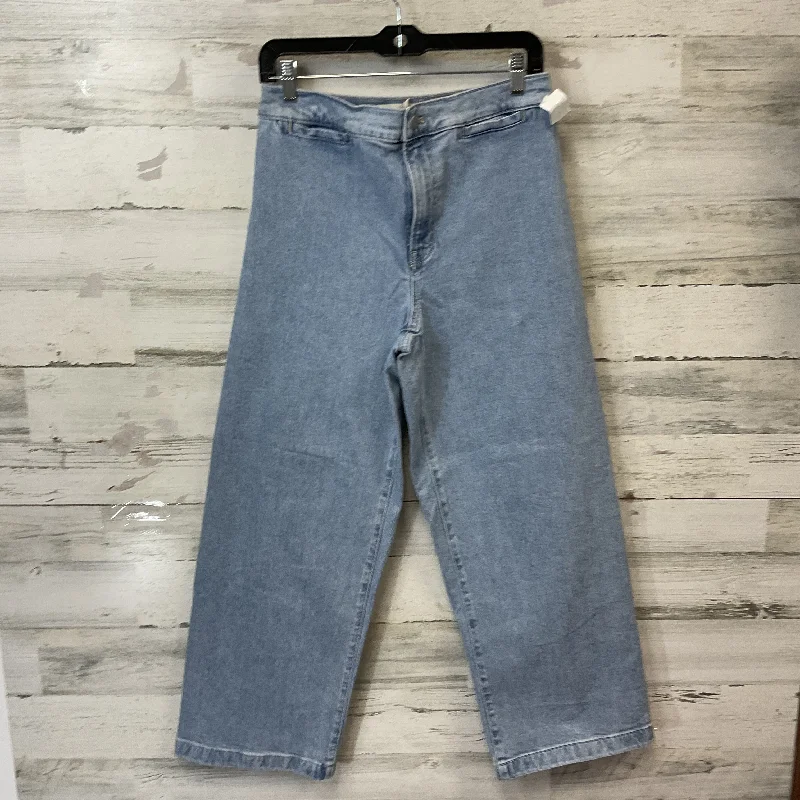 Jeans Wide Leg By Madewell In Blue Denim, Size: 6 Trendy Men's Bucket