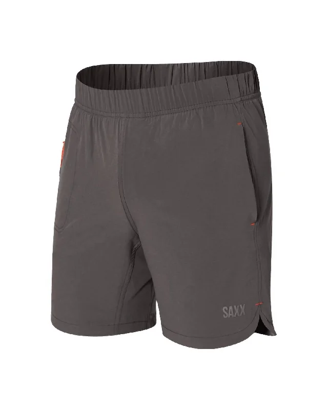 Men's Gainmaker 2N1 Short In Graphite Laid