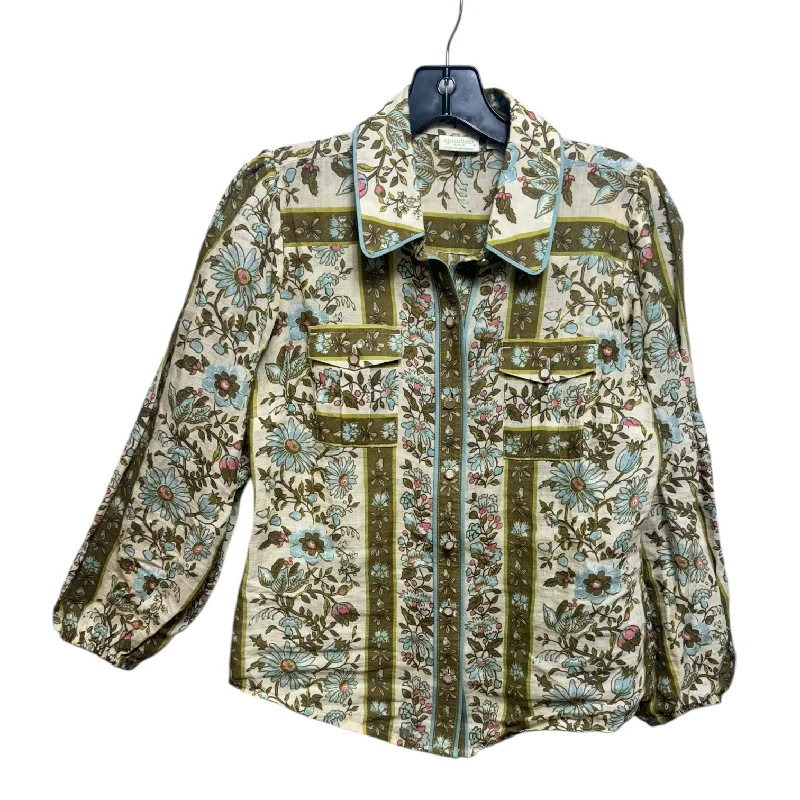 Top Long Sleeve By Spartina In Multi-colored, Size: Xs Refined Men's Hand