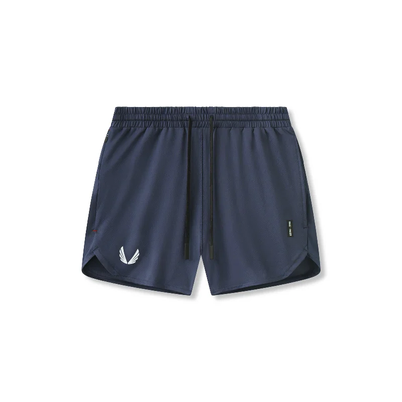 0993. AeroSilver® 5" Linerless Short - Navy