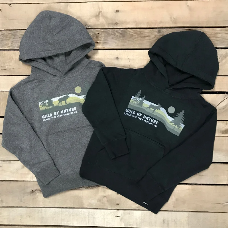 Boy's Wild By Nature Hoodie Organic