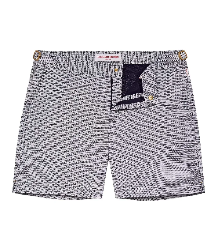 ORLEBAR BROWN Bulldog Navy/Cloud Swim Trunks Practical Men's Quick
