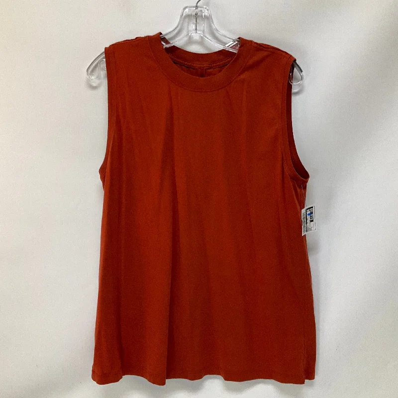 Athletic Tank Top By Lululemon In Brown, Size: 8 Cool Men's Skate