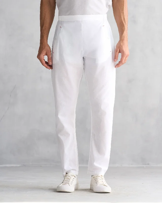 Kurta Pants - White Modern Men's 