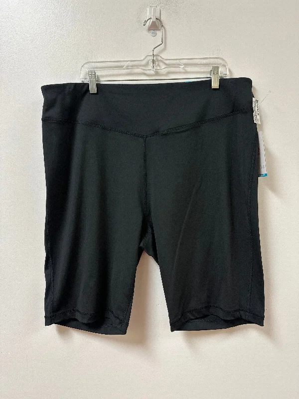 Athletic Shorts By Zelos In Black, Size: 3x Polished Men's Silk