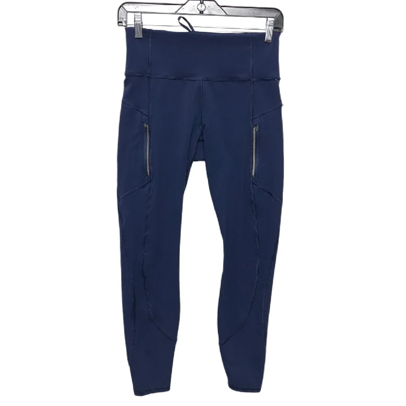 Athletic Leggings By Athleta In Blue, Size: S Dynamic Men's Glow