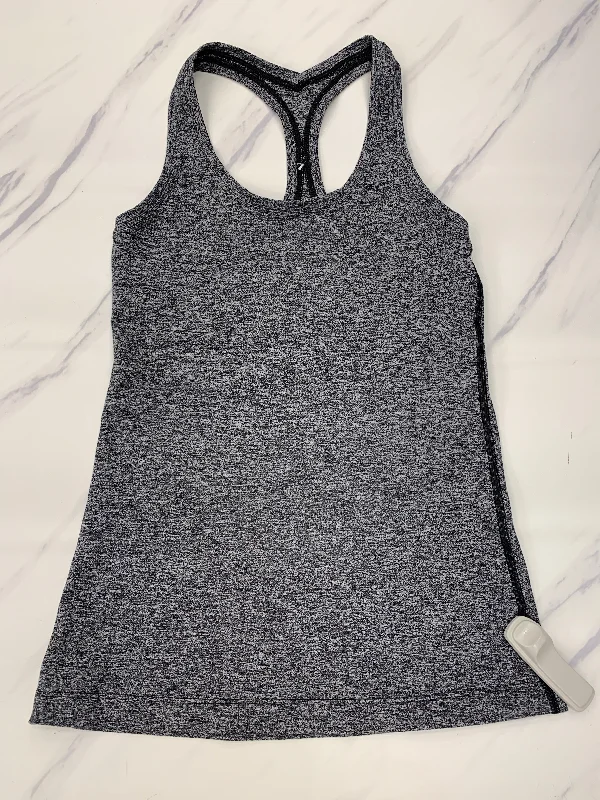 Athletic Tank Top By Lululemon In Grey, Size: 6 Tough Men's Military